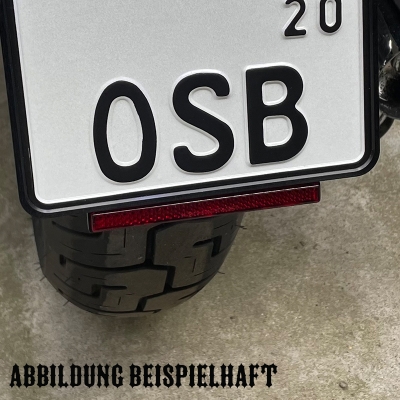 Reflektor universal - Rückstrahler mit Halter